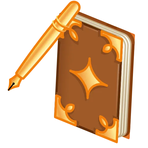💎 Стикер «Star Notepad» для Telegram