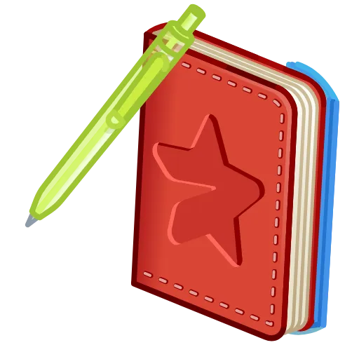 🗒 Эмодзи «Star Notepad» для Telegram