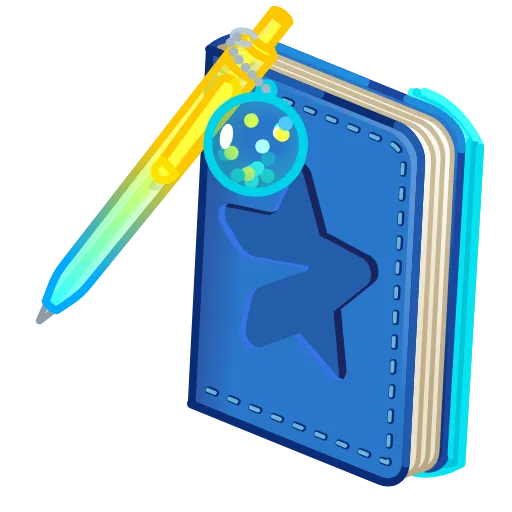 🗒 Эмодзи «Star Notepad» для Telegram