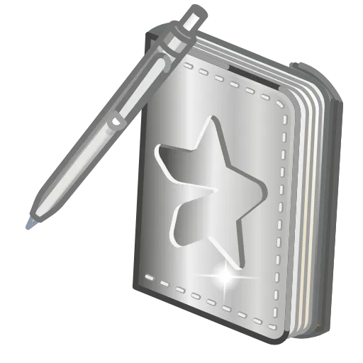 🗒 Эмодзи «Star Notepad» для Telegram