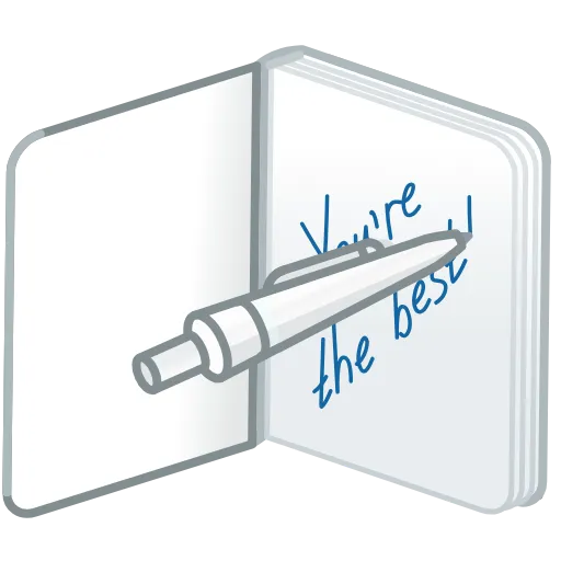 🗒 Эмодзи «Star Notepad» для Telegram