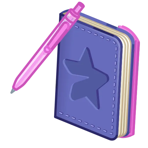 🗒 Эмодзи «Star Notepad» для Telegram