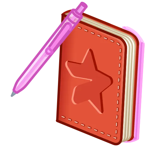 🗒 Эмодзи «Star Notepad» для Telegram