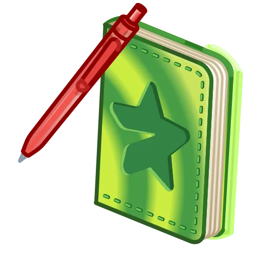 🗒 Эмодзи «Star Notepad» для Telegram