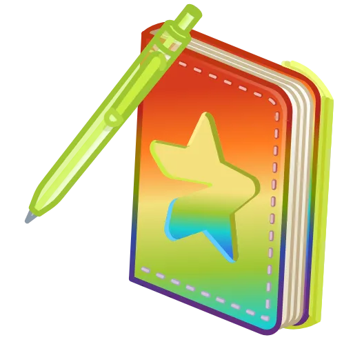 🗒 Эмодзи «Star Notepad» для Telegram