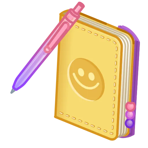 🗒 Эмодзи «Star Notepad» для Telegram