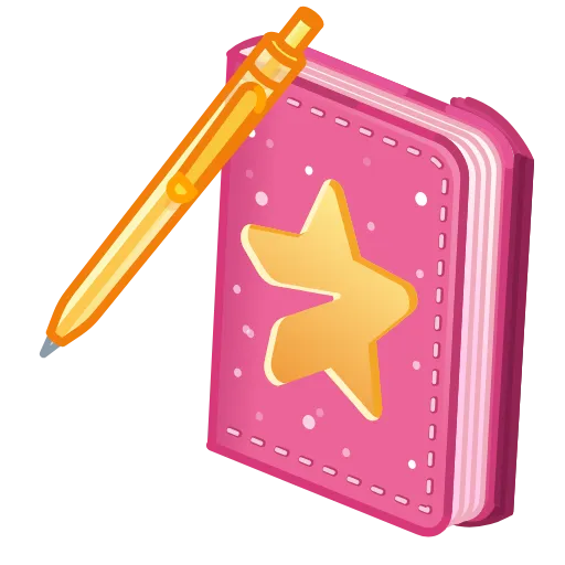 🗒 Эмодзи «Star Notepad» для Telegram