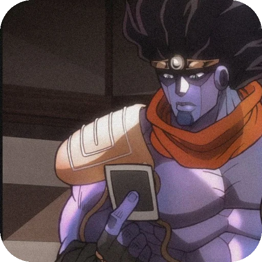 🦸 Стикер «Star Platinum» для Telegram