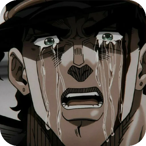 😭 Стикер «Star Platinum» для Telegram