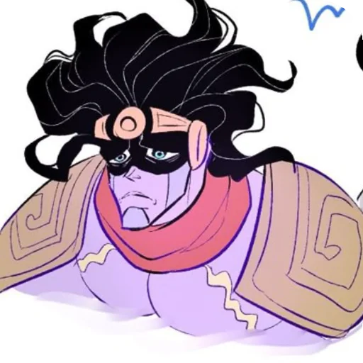 😢 Стикер «Star Platinum» для Telegram