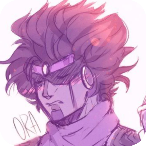 🫣 Стикер «Star Platinum» для Telegram