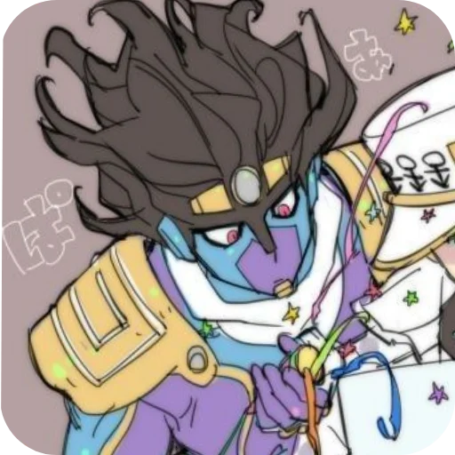 👏 Стикер «Star Platinum» для Telegram