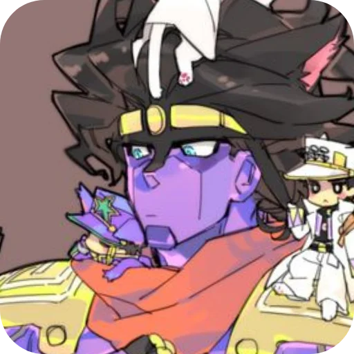 😺 Стикер «Star Platinum» для Telegram