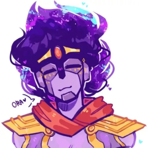❤ Стикер «Star Platinum» для Telegram