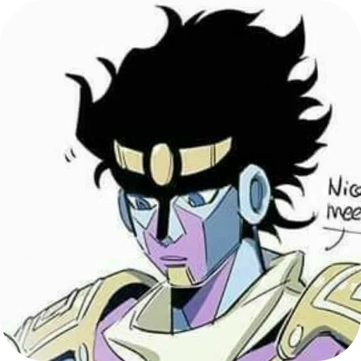 🎩 Стикер «Star Platinum» для Telegram