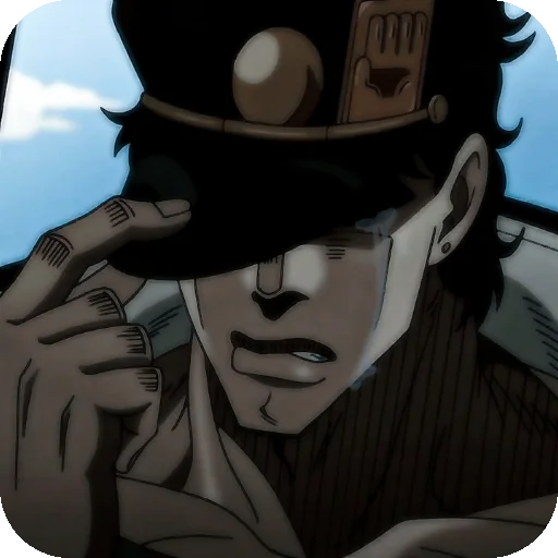 😭 Стикер «Star Platinum» для Telegram