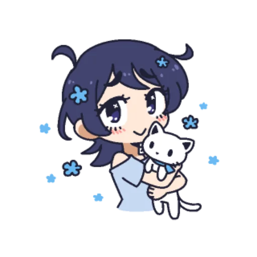 ✨ Стикер «Starry Flowers» для Telegram