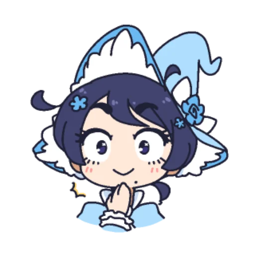 Стикерпак Starry Flowers для Telegram