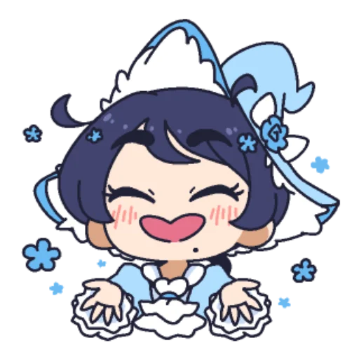 😁 Стикер «Starry Flowers» для Telegram