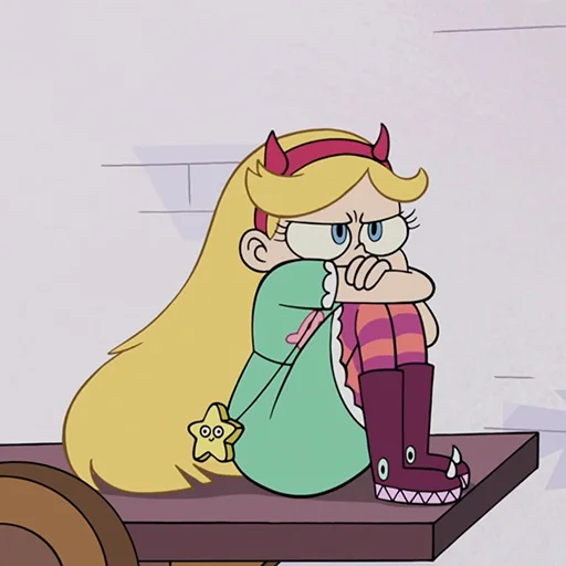 👿 Стикер «Star Butterfly» для Telegram