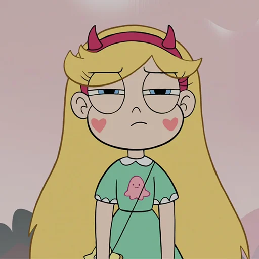 😑 Стикер «Star Butterfly» для Telegram