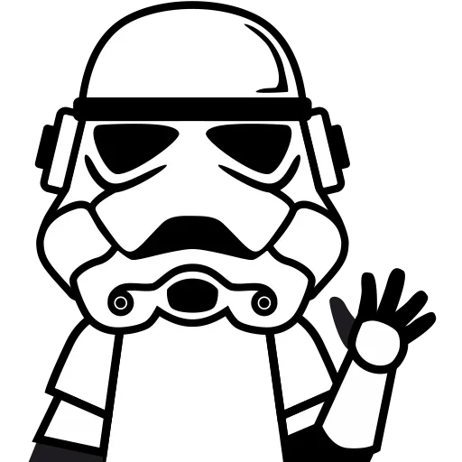 Стикерпак StarsWars для Telegram