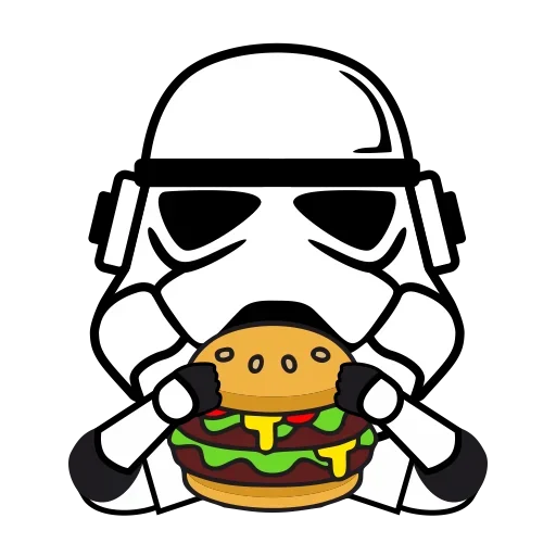 😜 Стикер «StarsWars» для Telegram