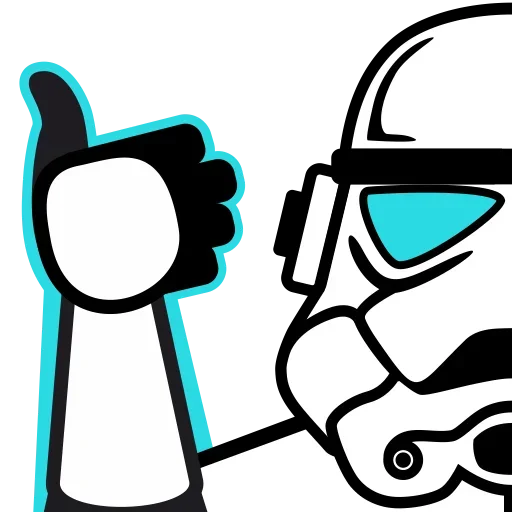 😙 Стикер «StarsWars» для Telegram