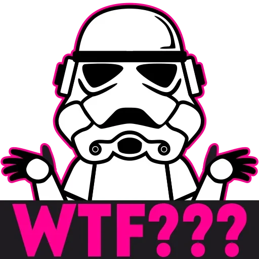 😉 Стикер «StarsWars» для Telegram