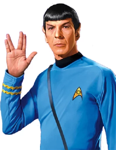 👐 Стикер «Star Trek» для Telegram