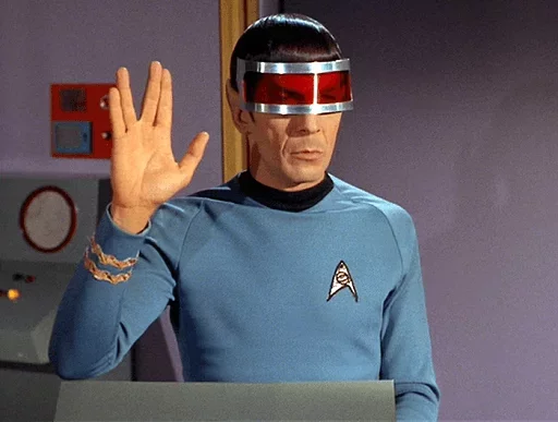 👷 Стикер «Star Trek» для Telegram