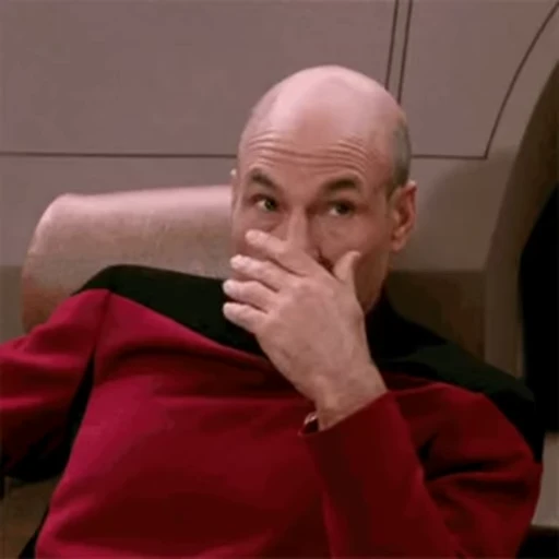 🤦‍♂️ Стикер «Star Trek vol. 2» для Telegram
