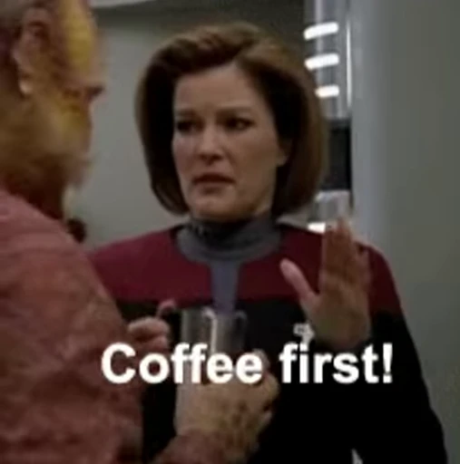 ☕️ Стикер «Star Trek vol. 2» для Telegram