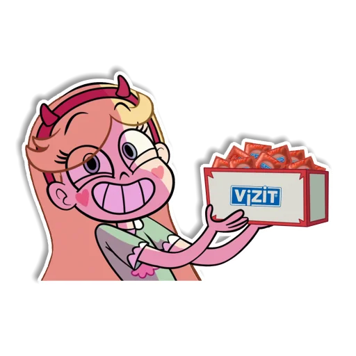 😘 Стикер «Стар против сил зла» для Telegram
