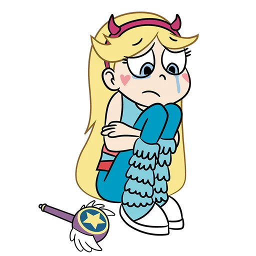 😢 Стикер «Star vs. the forces of evil» для Telegram