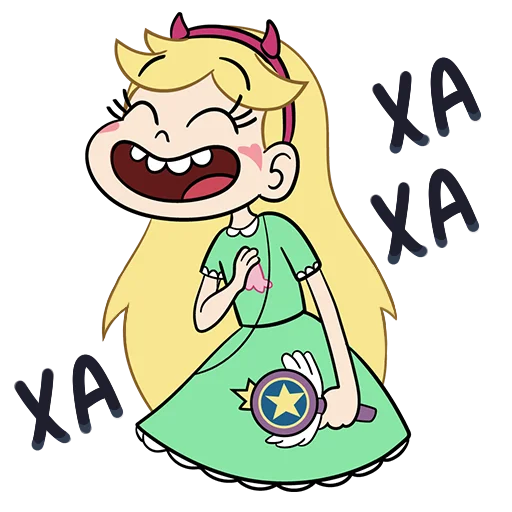 😆 Стикер «Star vs. the forces of evil» для Telegram