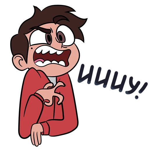 😰 Стикер «Star vs. the forces of evil» для Telegram