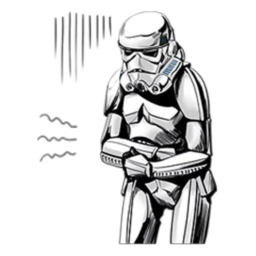 😖 Стикер «Star Wars Галактическая Империя» для Telegram