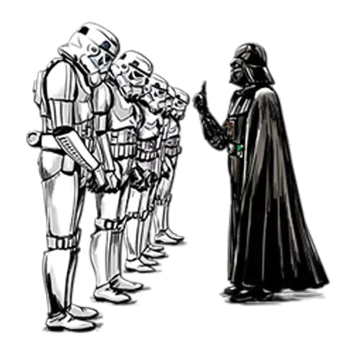 ☝ Стикер «Star Wars Галактическая Империя» для Telegram