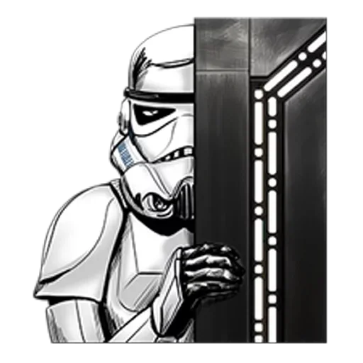 😯 Стикер «Star Wars Галактическая Империя» для Telegram