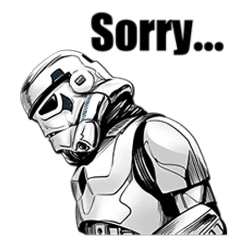 😔 Стикер «Star Wars Галактическая Империя» для Telegram
