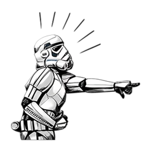 🤣 Стикер «Star Wars Галактическая Империя» для Telegram