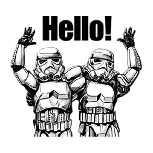 🤝 Стикер «Star Wars Галактическая Империя» для Telegram