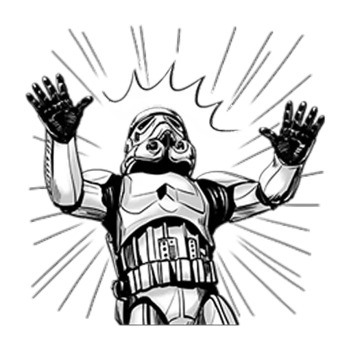 😵 Стикер «Star Wars Галактическая Империя» для Telegram