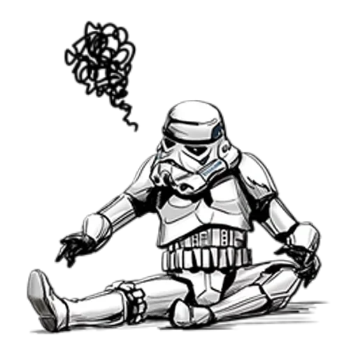 😰 Стикер «Star Wars Галактическая Империя» для Telegram