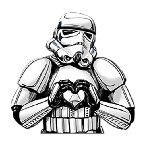 ❤ Стикер «Star Wars Галактическая Империя» для Telegram