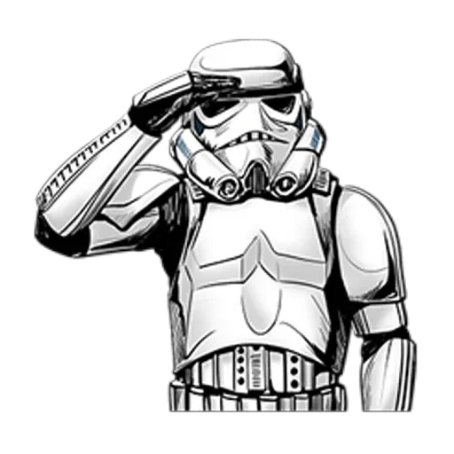 🤚 Стикер «Star Wars Галактическая Империя» для Telegram