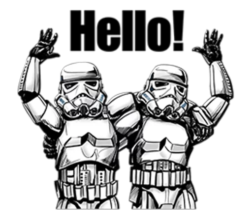 ✋ Стикер «Star Wars Imperial» для Telegram