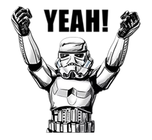 💪 Стикер «Star Wars Imperial» для Telegram
