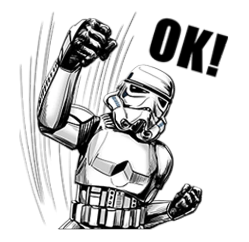 ✊ Стикер «Star Wars Imperial» для Telegram